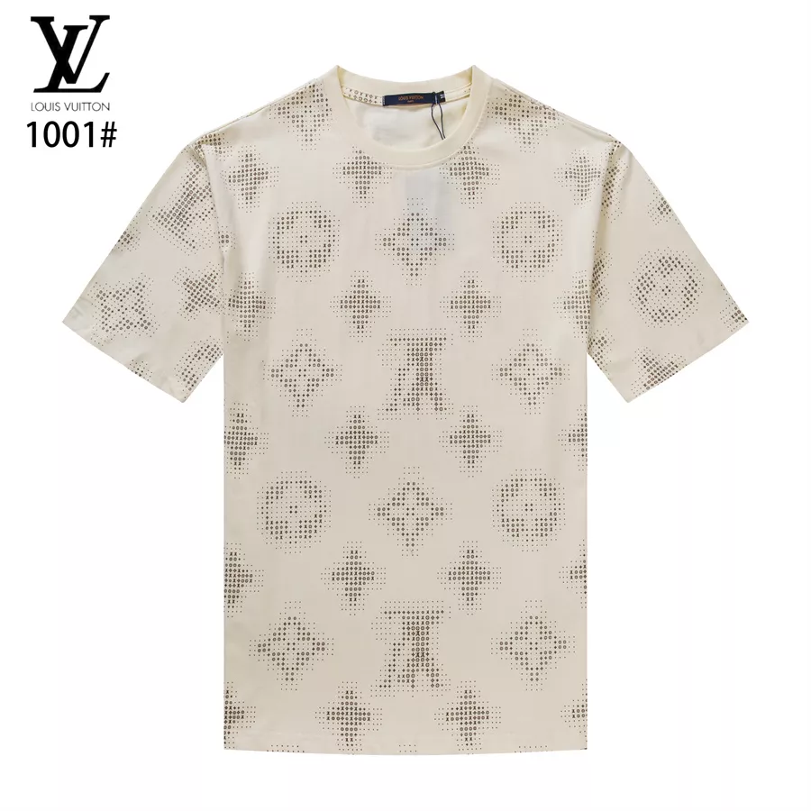 louis vuitton lv t-shirt manches courtes pour unisexe s_1277157